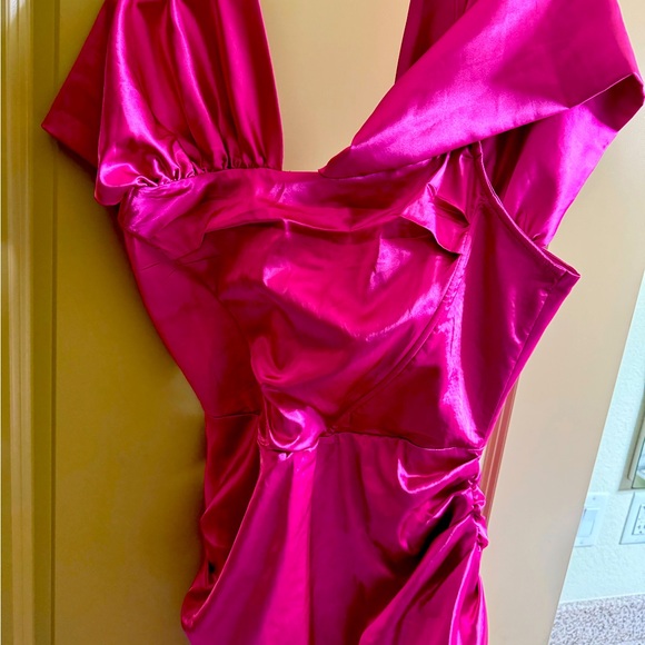 REVOLVE Superdown Aurora Corset Mini Dress In Magenta - Picture 5 of 10